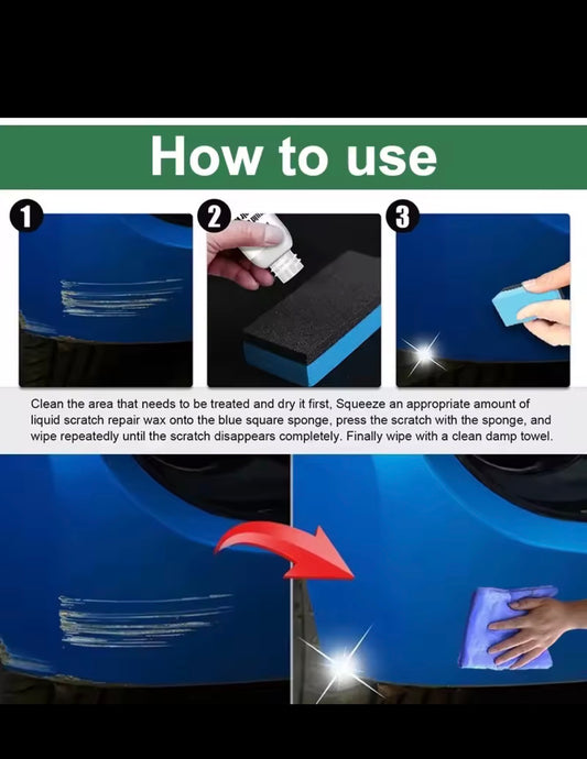 Kit Réparateur de Rayures Carrosserie – Rénovateur de Peinture