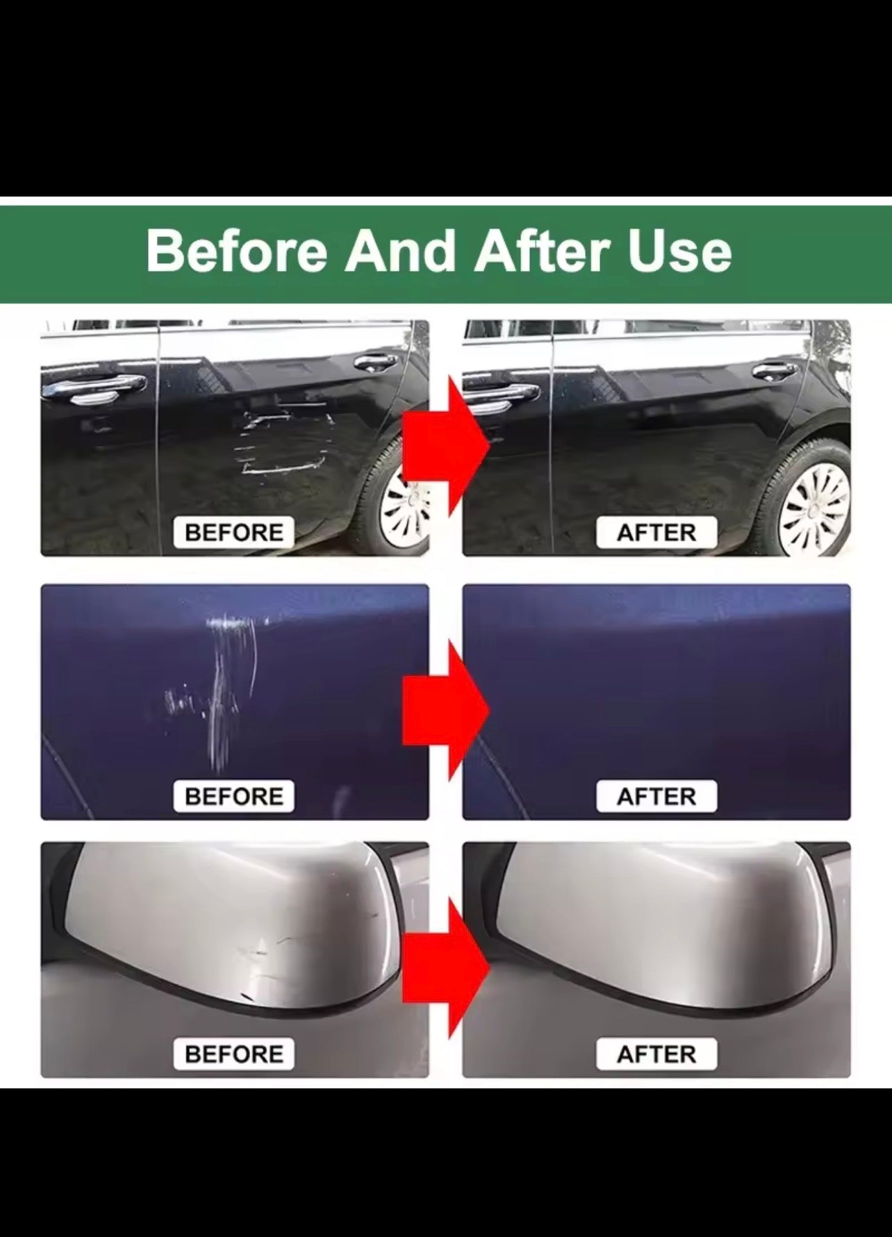 Kit Réparateur de Rayures Carrosserie – Rénovateur de Peinture